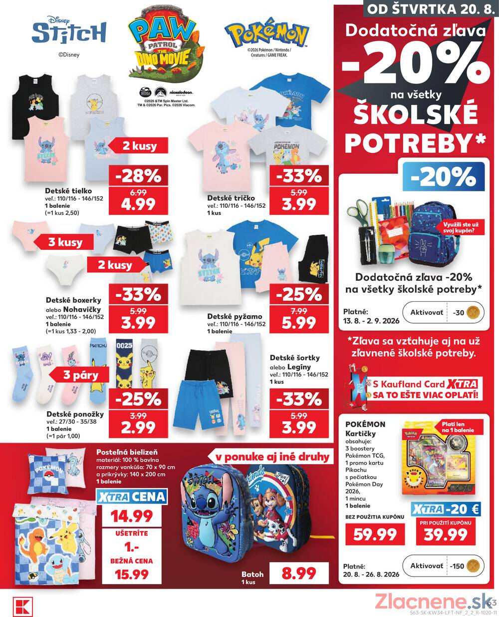 Kaufland 20.8. - 26.8. - Kaufland Sereď