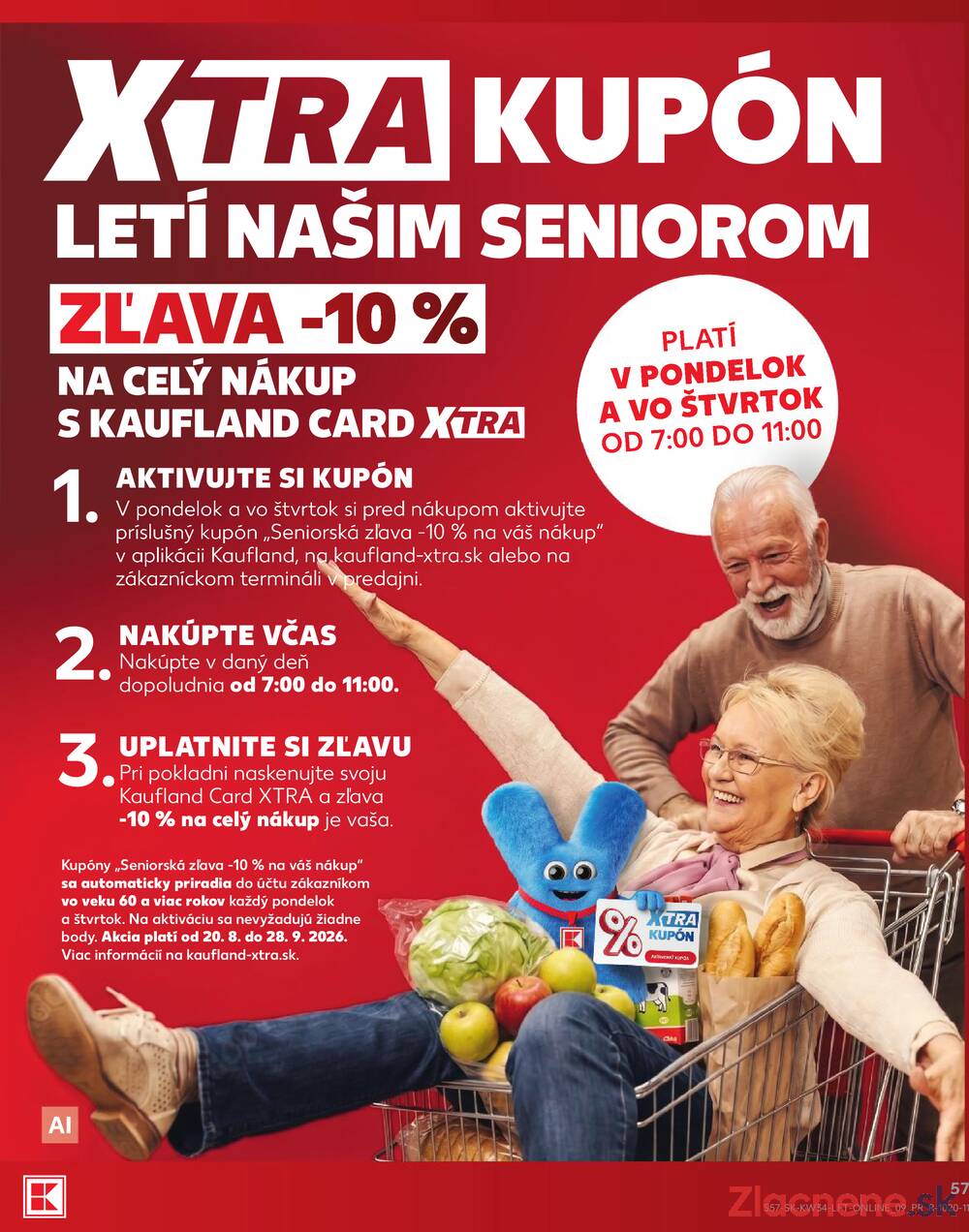 Kaufland 20.8. - 26.8. - Kaufland Bratislava - Avion (Ivanská cesta)