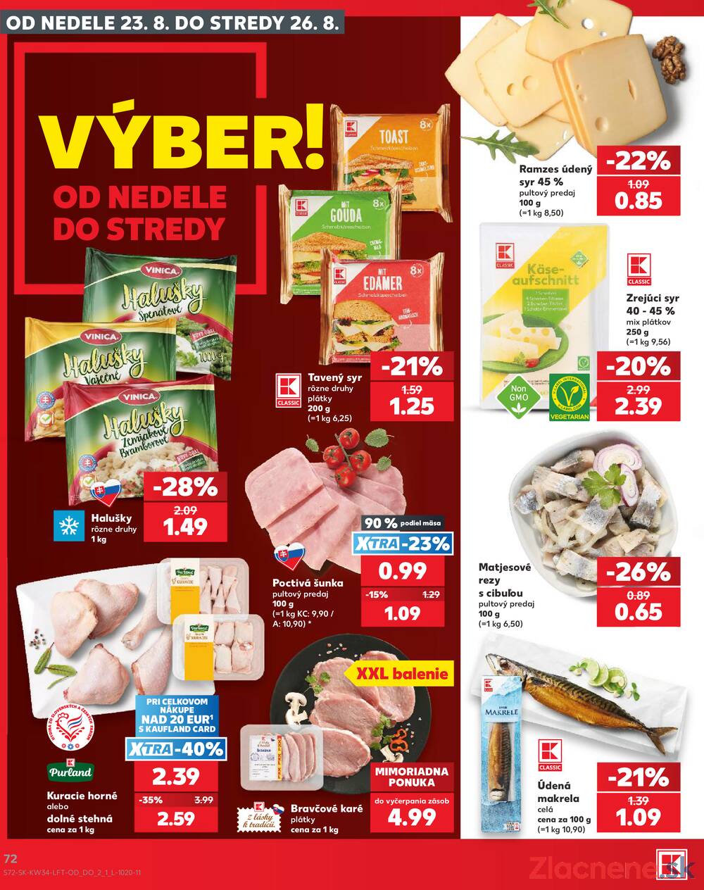 Kaufland 20.8. - 26.8. - Kaufland Košice-Pri hati