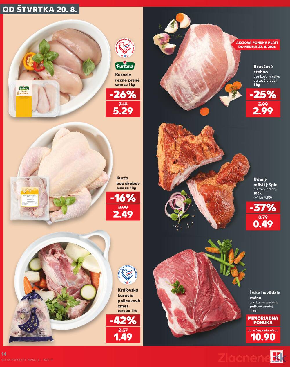 Kaufland 20.8. - 26.8. - Kaufland Žiar nad Hronom