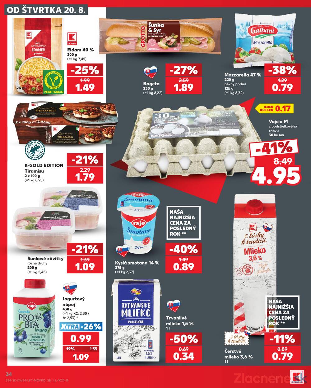 Kaufland 20.8. - 26.8. - Kaufland Žiar nad Hronom