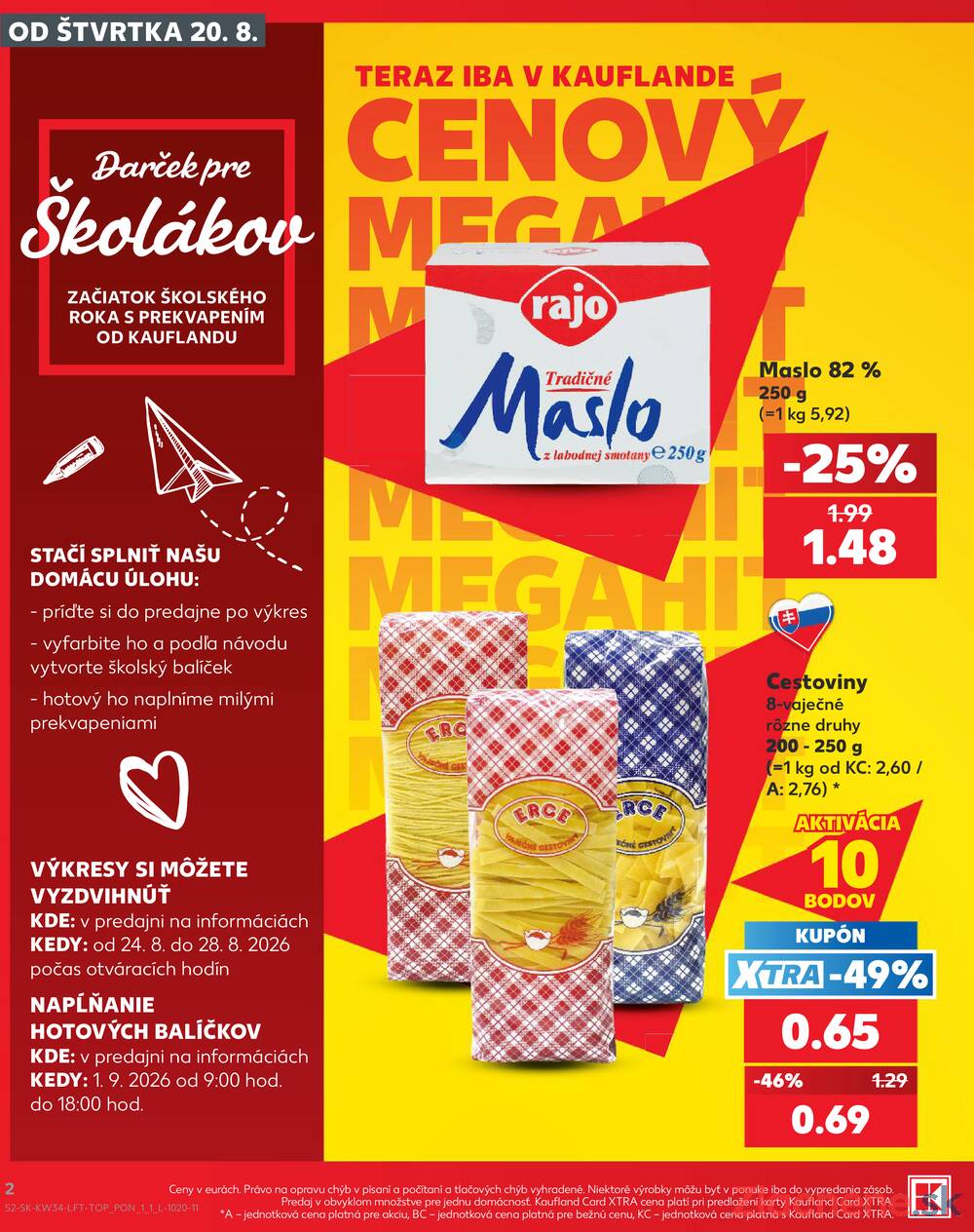 Kaufland 20.8. - 26.8. - Kaufland Trnava