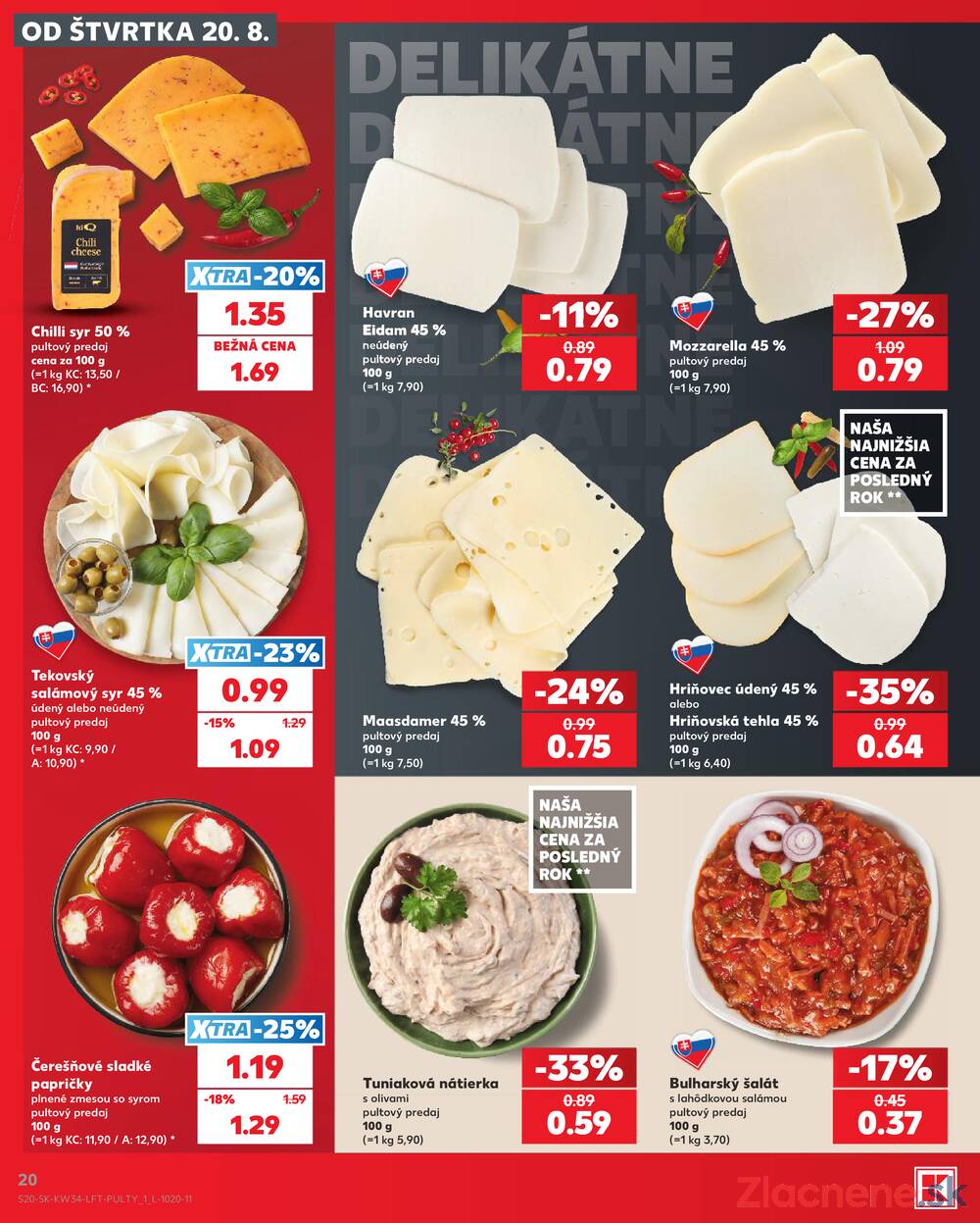 Kaufland 20.8. - 26.8. - Kaufland Trnava
