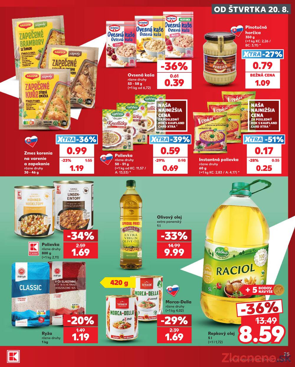 Kaufland 20.8. - 26.8. - Kaufland Trnava