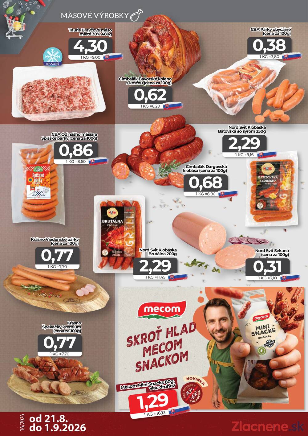 Leták CBA Komfos - CBA Komfos do 1.9. - strana 2 Leták CBA Komfos - CBA Komfos do 1.9. - strana 2