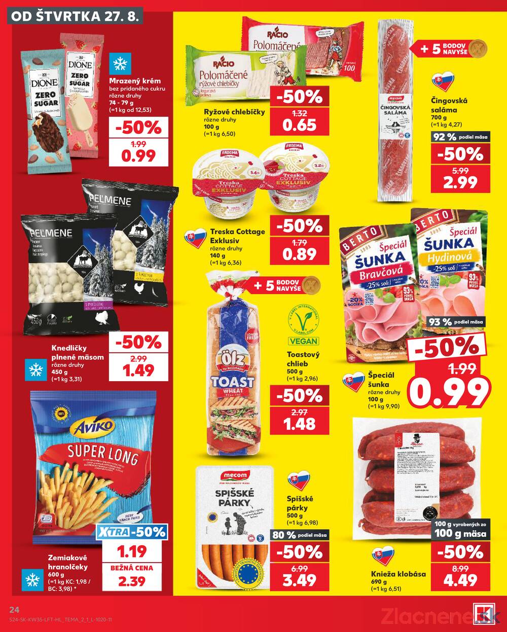 Kaufland 27.8. - 2.9. - Kaufland Bardejov