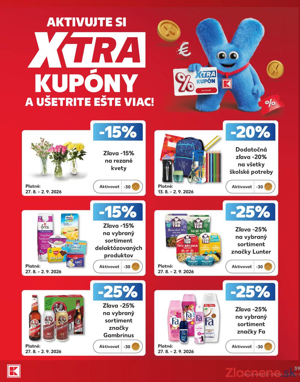 Kaufland 27.8. - 2.9. - Kaufland Poprad - Jiřího Wolkera