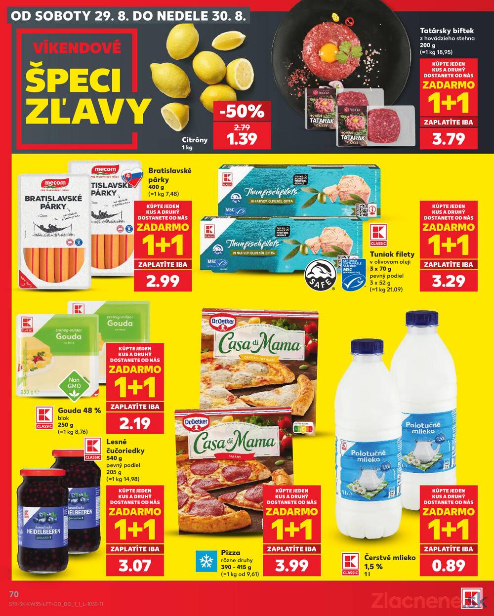 Kaufland 27.8. - 2.9. - Kaufland Veľký Meder