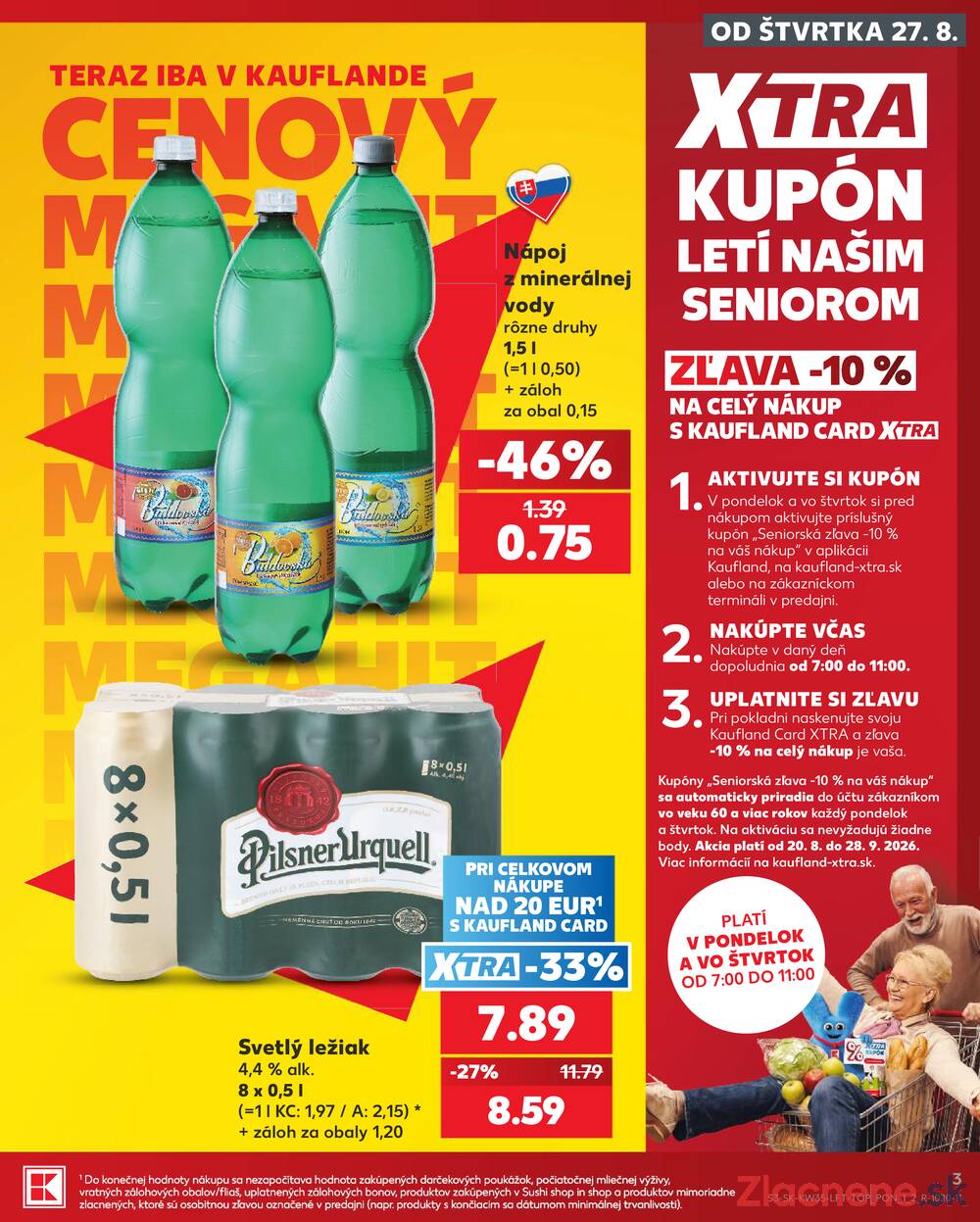 Kaufland 27.8. - 2.9. - Kaufland Piešťany