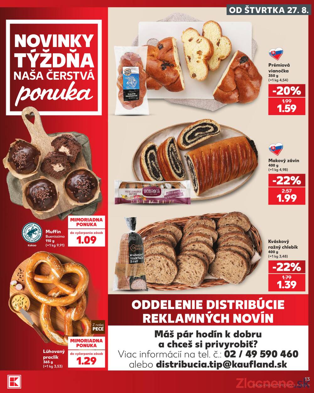 Kaufland 27.8. - 2.9. - Kaufland Senec