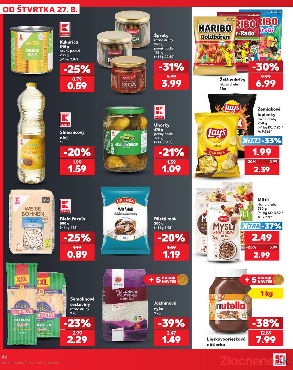 Kaufland 27.8. - 2.9. - Kaufland Senec
