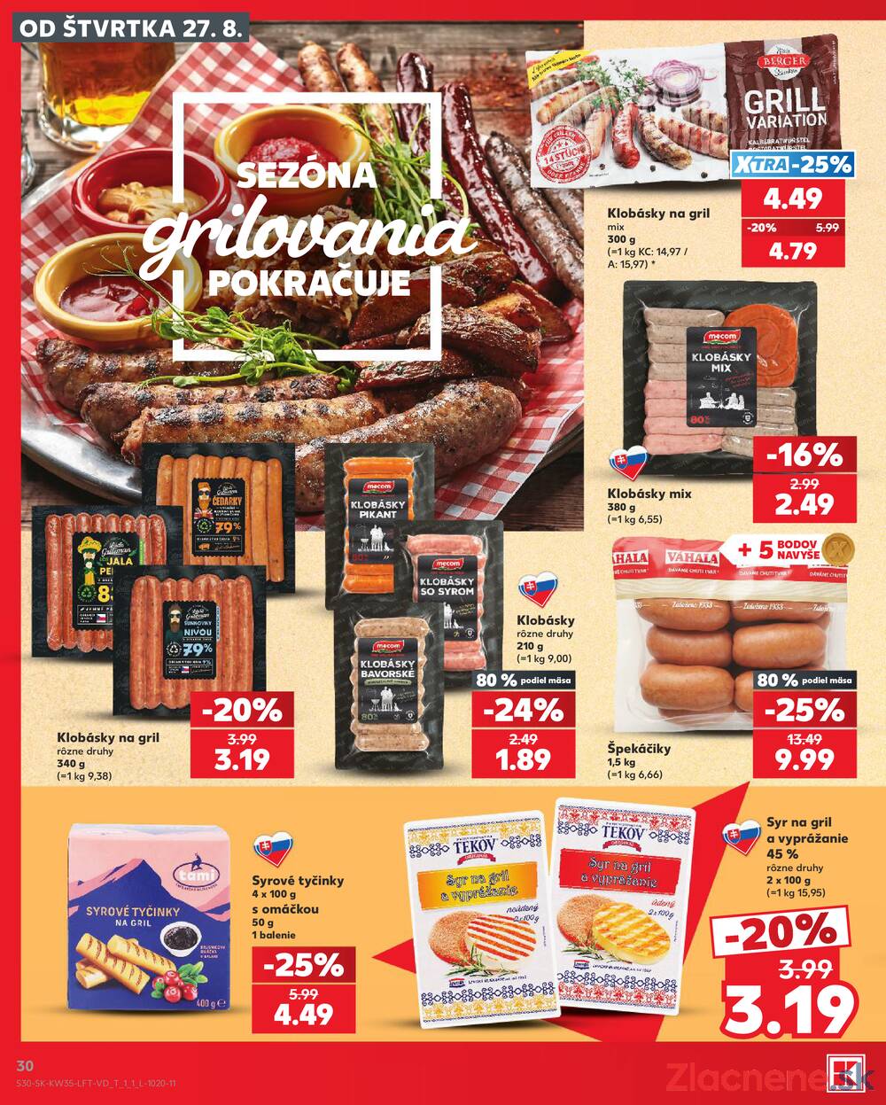 Kaufland 27.8. - 2.9. - Kaufland Bánovce nad Bebravou
