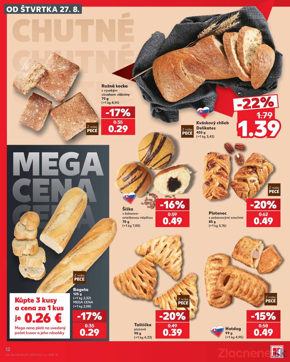 Kaufland 27.8. - 2.9. - Kaufland Bratislava - Petržalka
