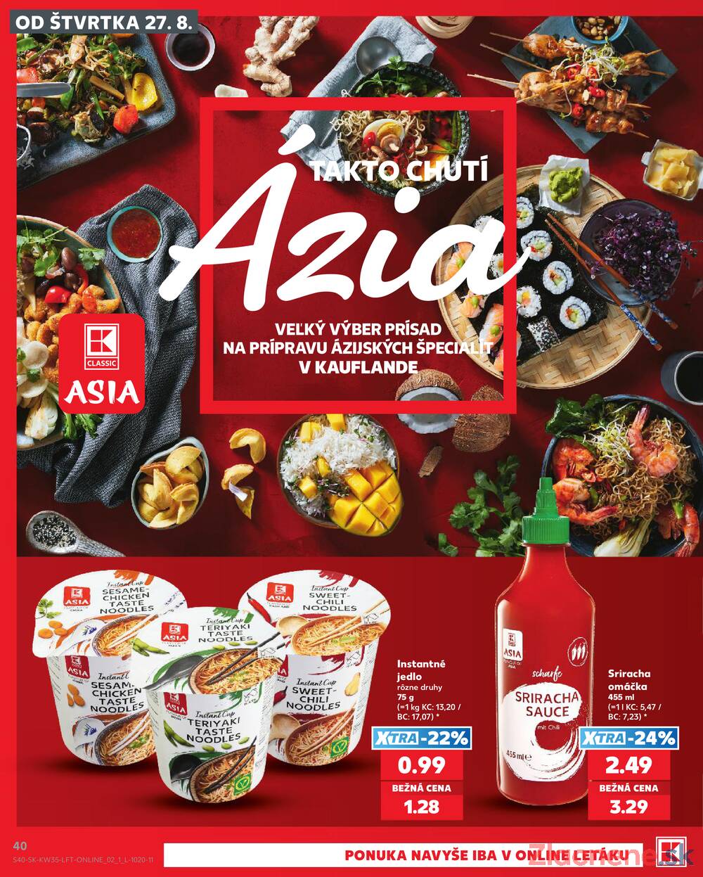 Kaufland 27.8. - 2.9. - Kaufland Bratislava - Petržalka