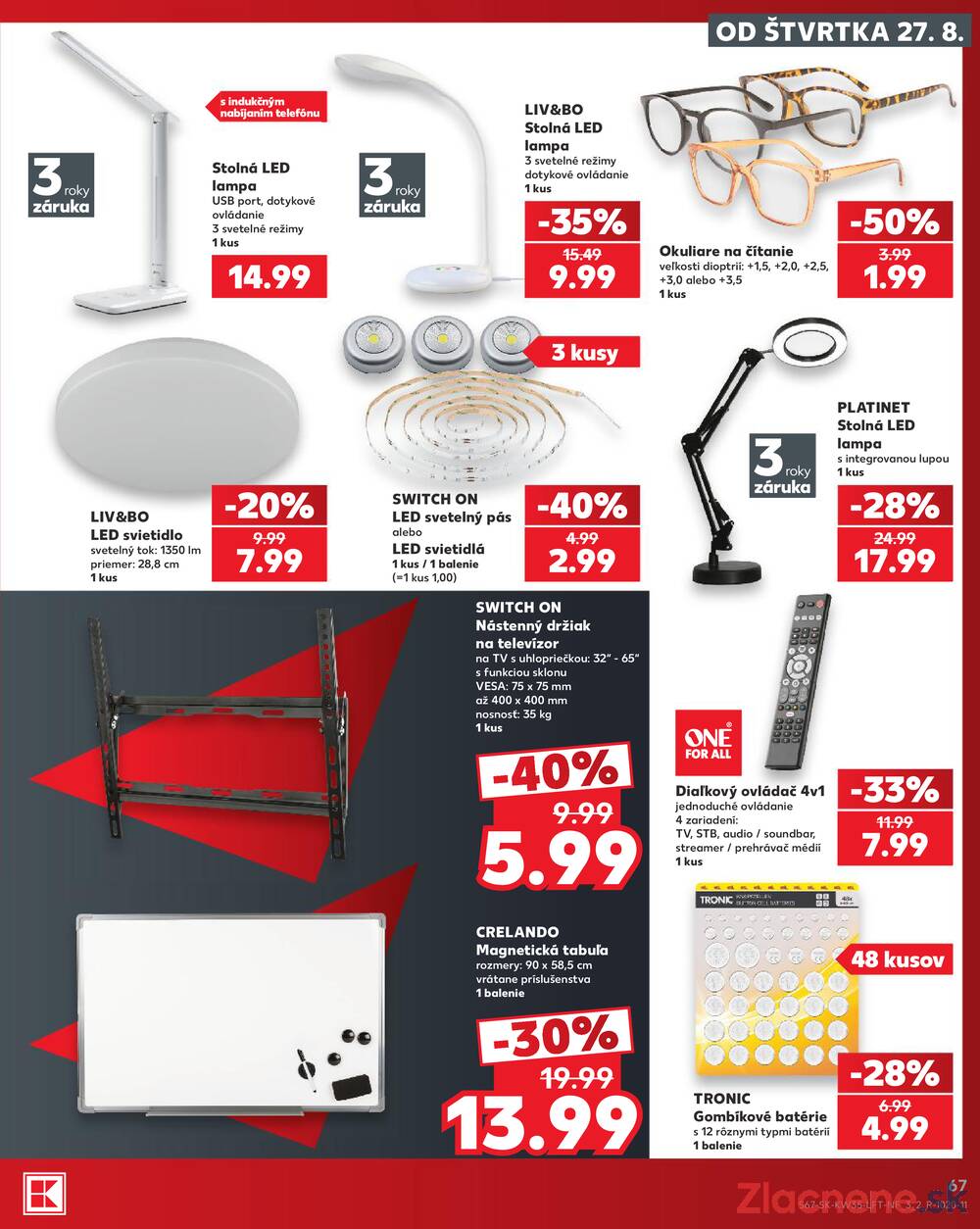 Kaufland 27.8. - 2.9. - Kaufland Bratislava - Petržalka