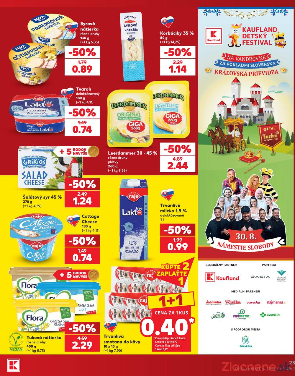 Kaufland 27.8. - 2.9. - Kaufland Trnava - Juh - Bratislavská