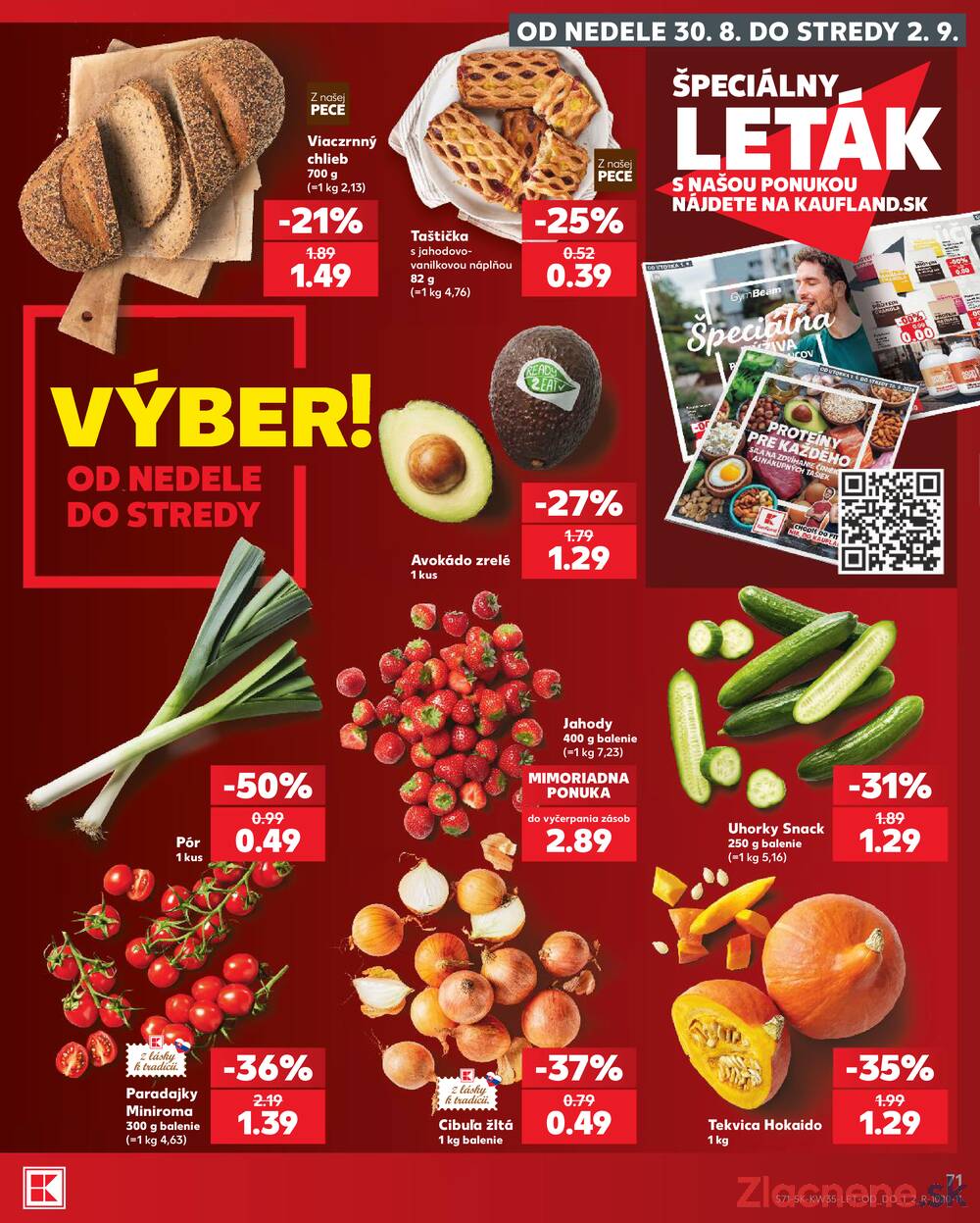 Kaufland 27.8. - 2.9. - Kaufland Trnava - Juh - Bratislavská