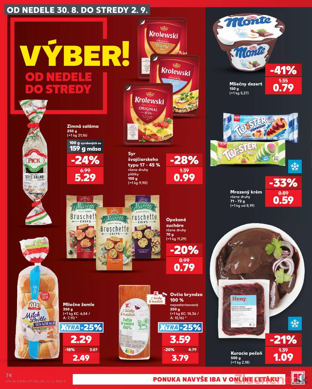 Kaufland 27.8. - 2.9. - Kaufland Trnava - Nová ul.