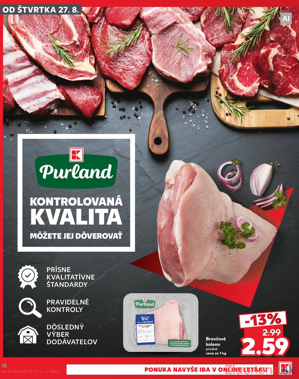 Kaufland 27.8. - 2.9. - Kaufland Bratislava - Avion (Ivanská cesta)