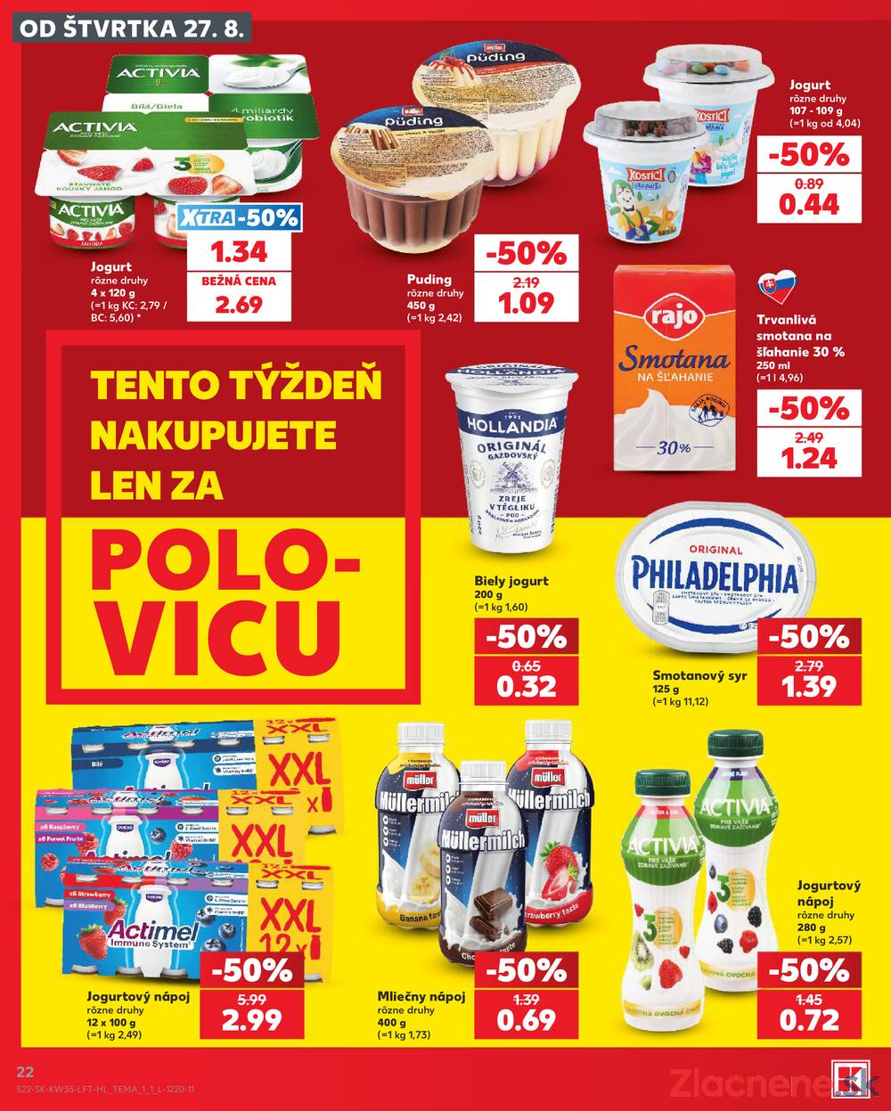 Kaufland 27.8. - 2.9. - Kaufland Bratislava - Avion (Ivanská cesta)