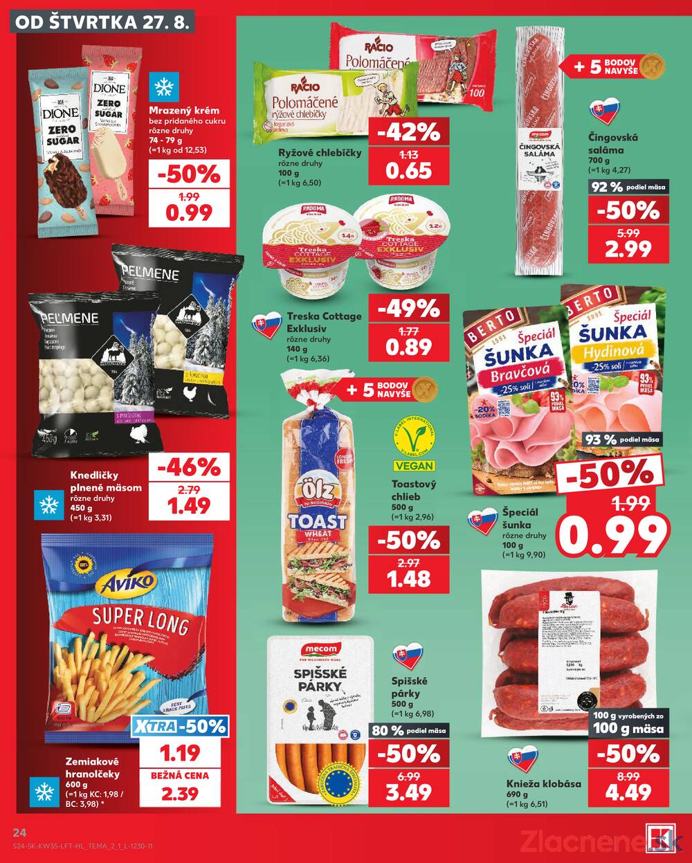 Kaufland 27.8. - 2.9. - Kaufland Liptovský Mikuláš
