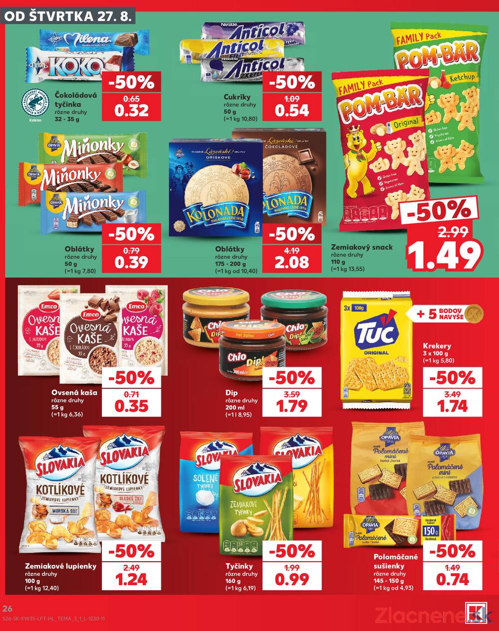 Kaufland 27.8. - 2.9. - Kaufland Liptovský Mikuláš