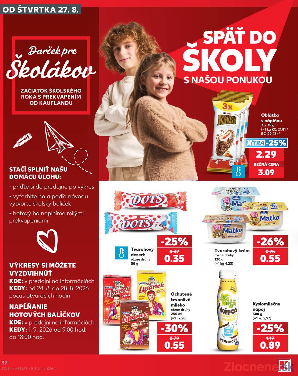 Kaufland 27.8. - 2.9. - Kaufland Liptovský Mikuláš