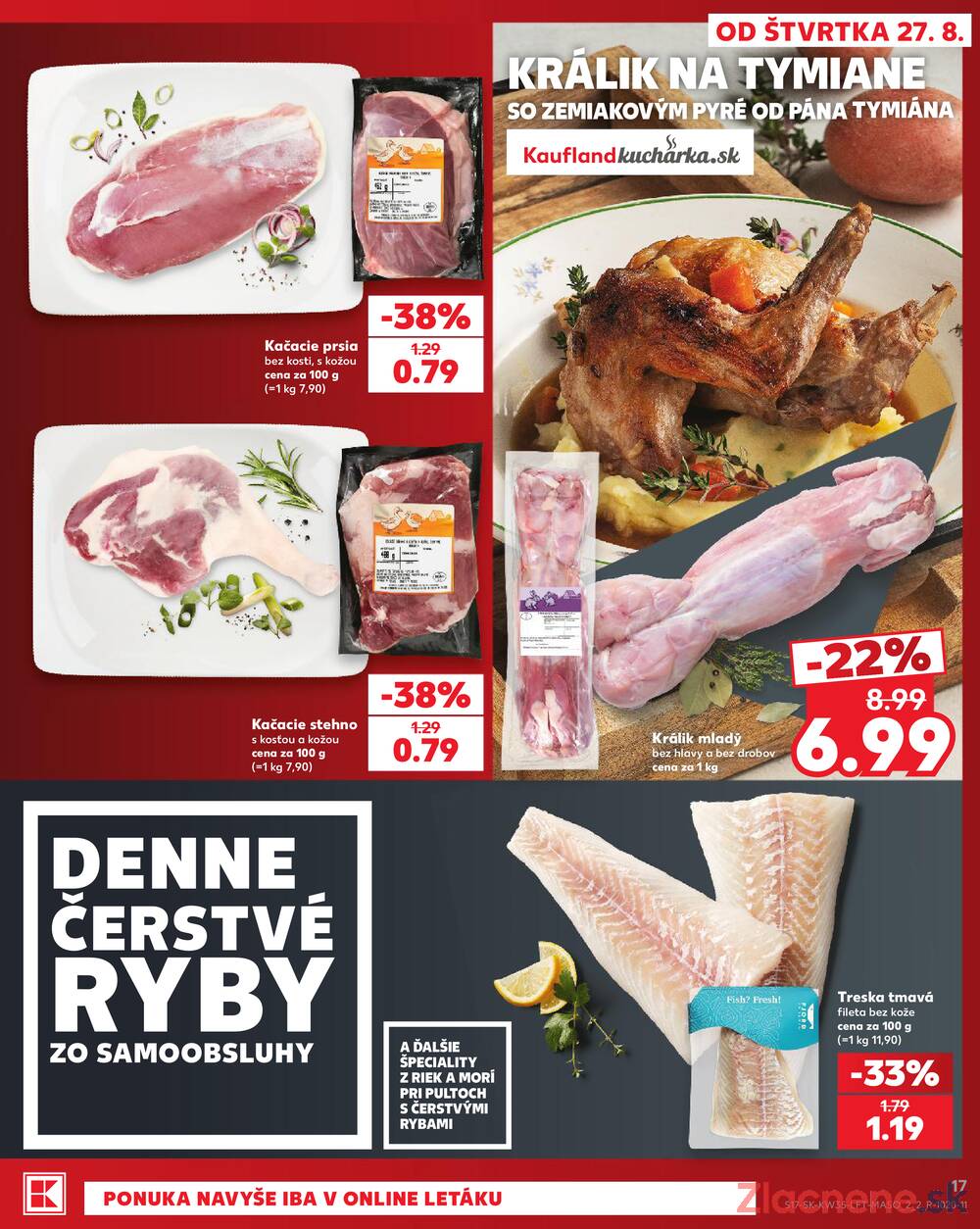 Kaufland 27.8. - 2.9. - Kaufland Košice-Pri hati