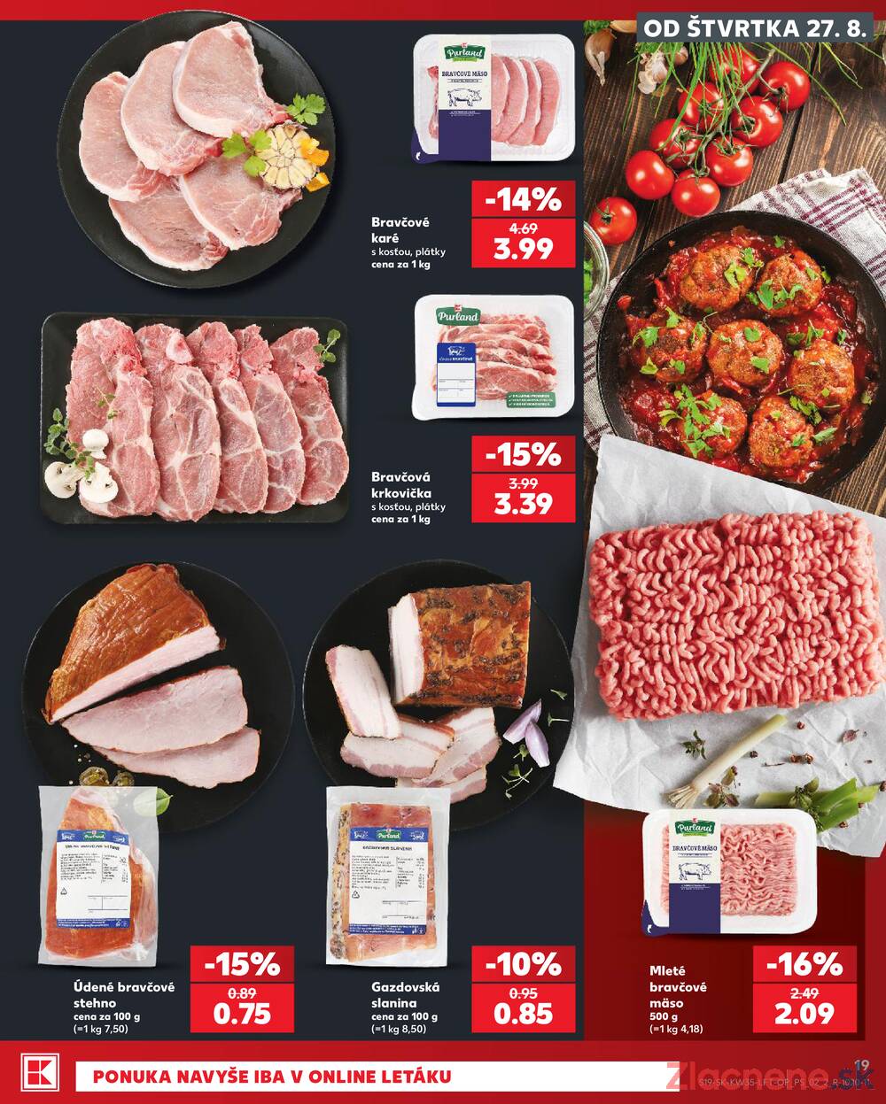 Kaufland 27.8. - 2.9. - Kaufland Košice-Pri hati