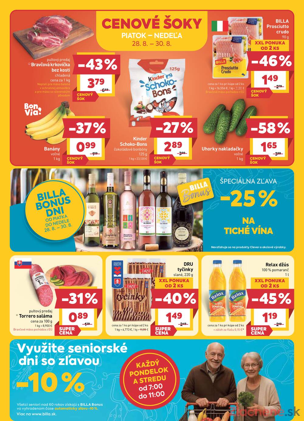 Leták BILLA - BILLA od 26.8. do 1.9.2026 - strana 2 Leták BILLA - BILLA od 26.8. do 1.9.2026 - strana 2
