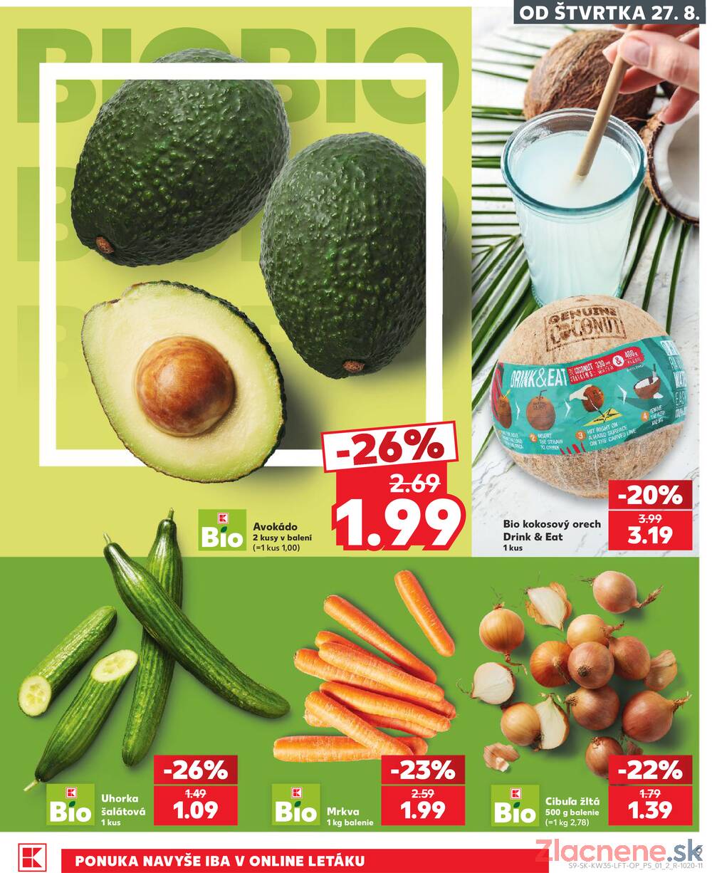 Kaufland 27.8. - 2.9. - Kaufland Považská Bystrica - Centrum