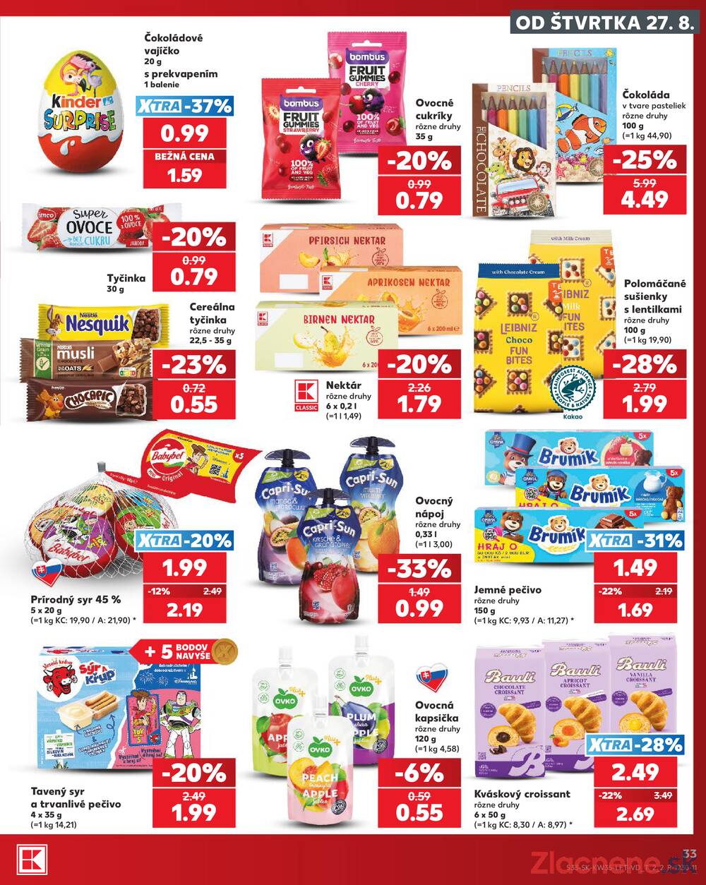 Kaufland 27.8. - 2.9. - Kaufland Považská Bystrica - Centrum