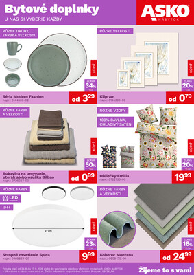 leták ASKO - NÁBYTOK