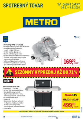 leták METRO