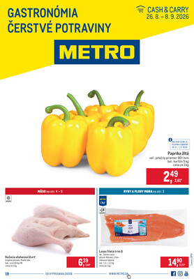 leták METRO