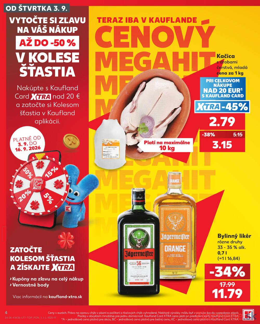 Kaufland 3.9. - 9.9. - Kaufland Detva