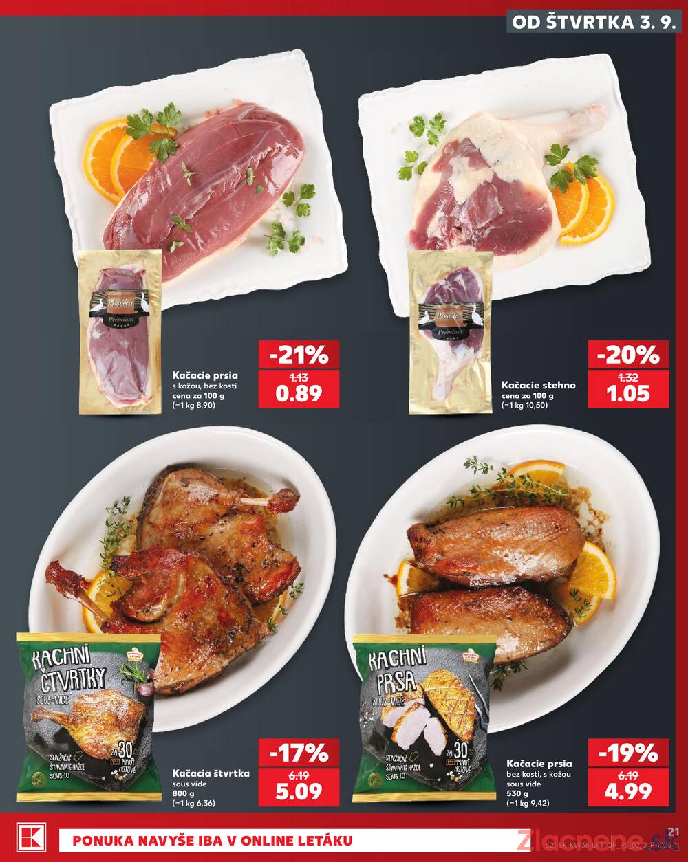 Kaufland 3.9. - 9.9. - Kaufland Detva