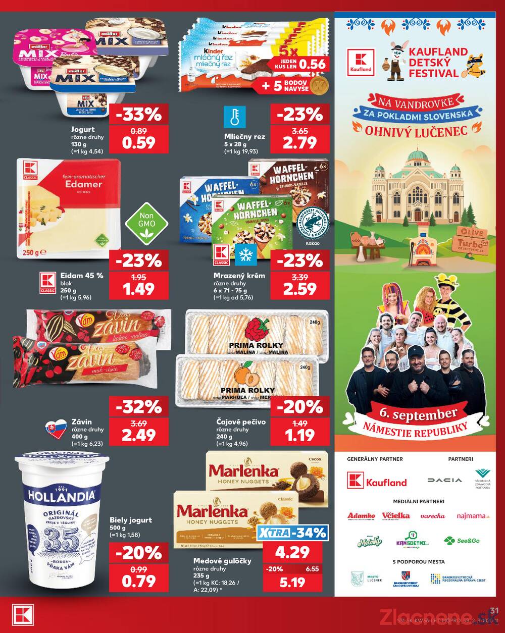 Kaufland 3.9. - 9.9. - Kaufland Detva