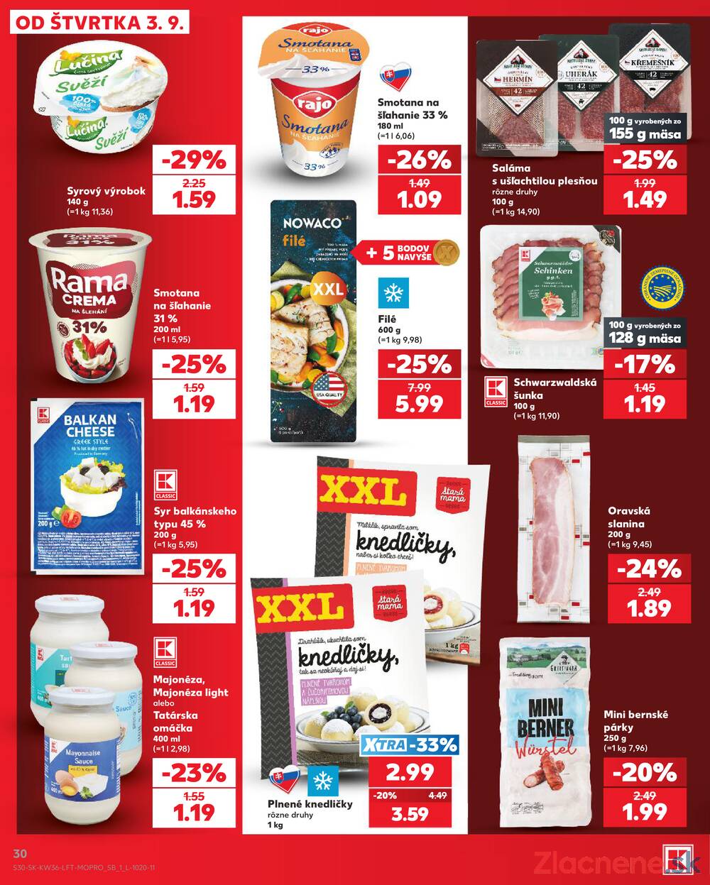 Kaufland 3.9. - 9.9. - Kaufland Bytča
