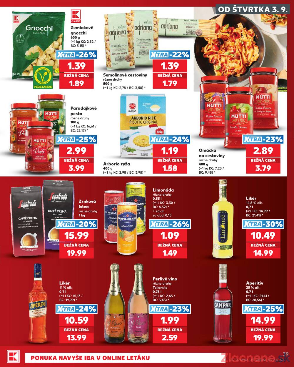 Kaufland 3.9. - 9.9. - Kaufland Bytča