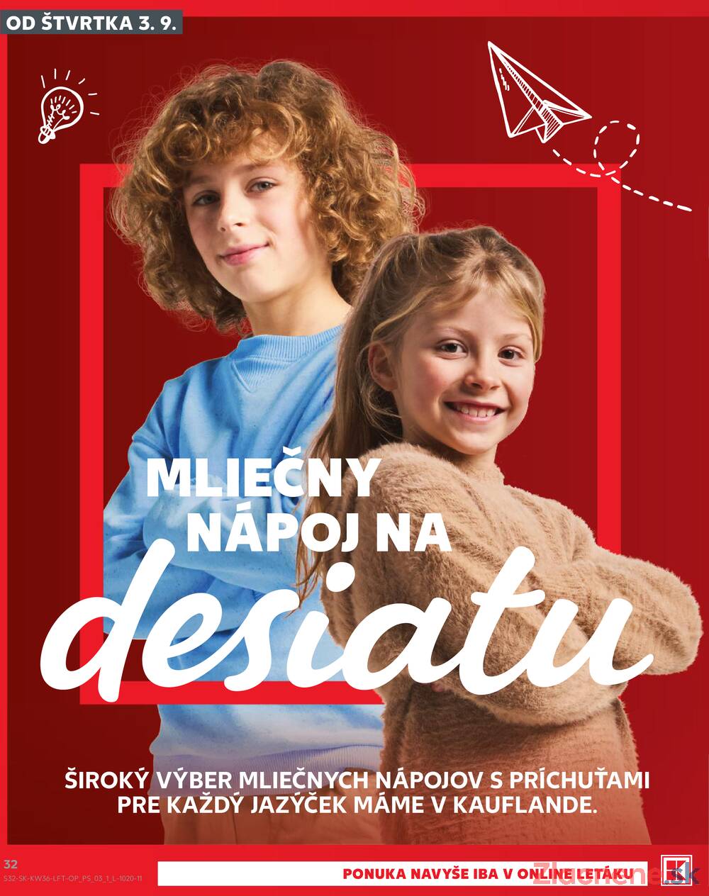 Kaufland 3.9. - 9.9. - Kaufland Bardejov