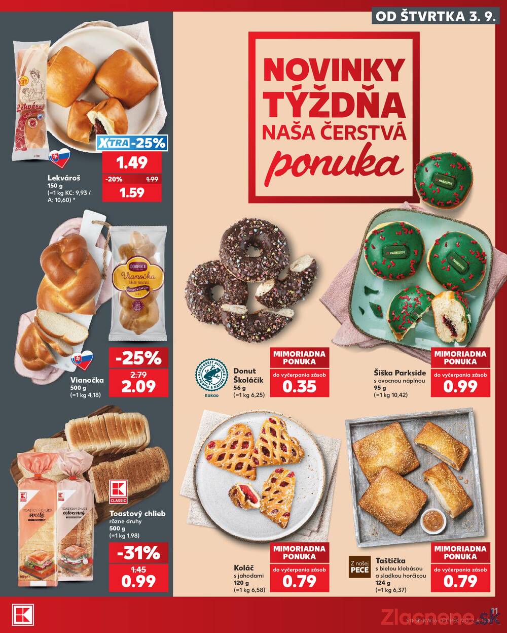 Kaufland 3.9. - 9.9. - Kaufland Rožňava