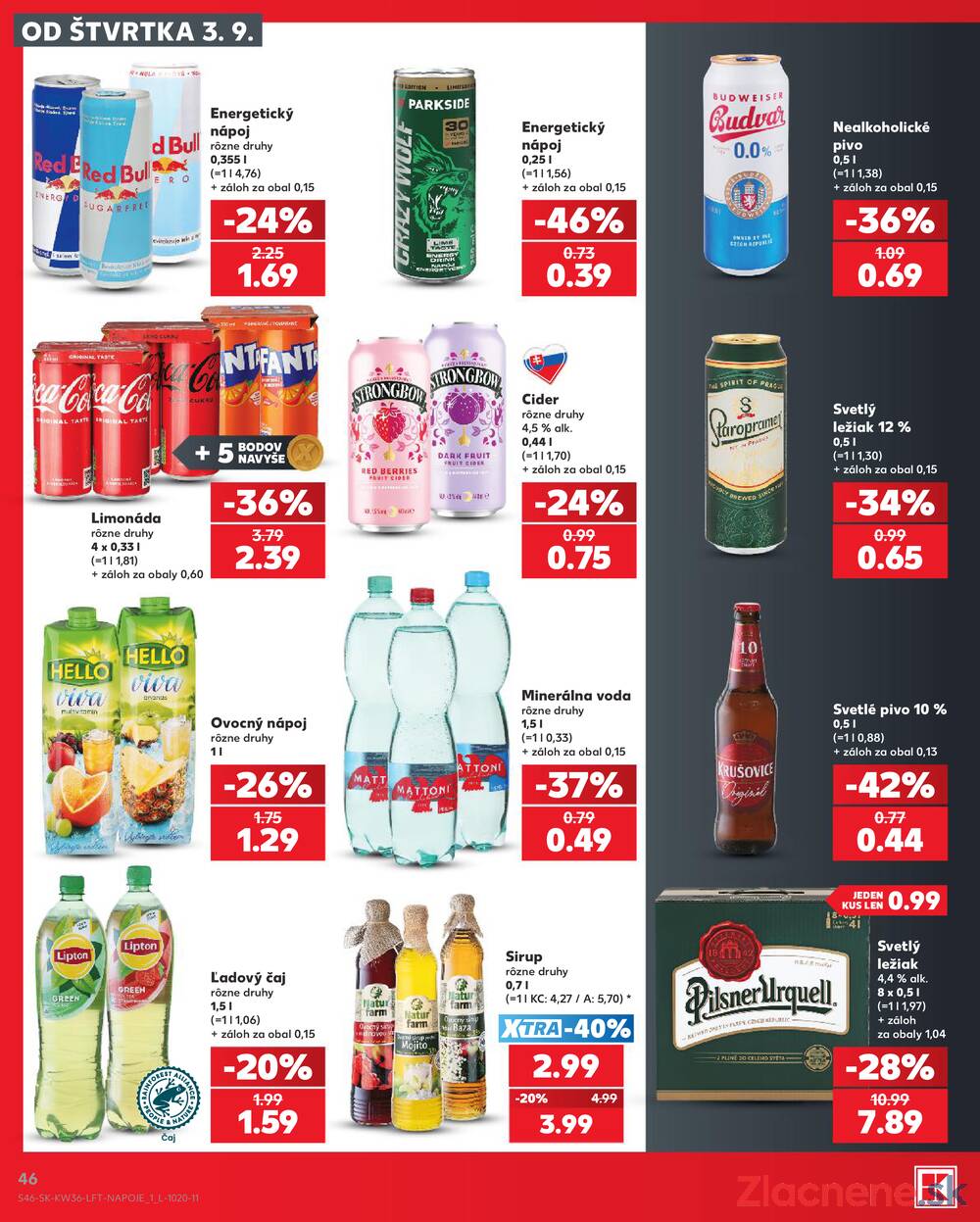 Kaufland 3.9. - 9.9. - Kaufland Rožňava
