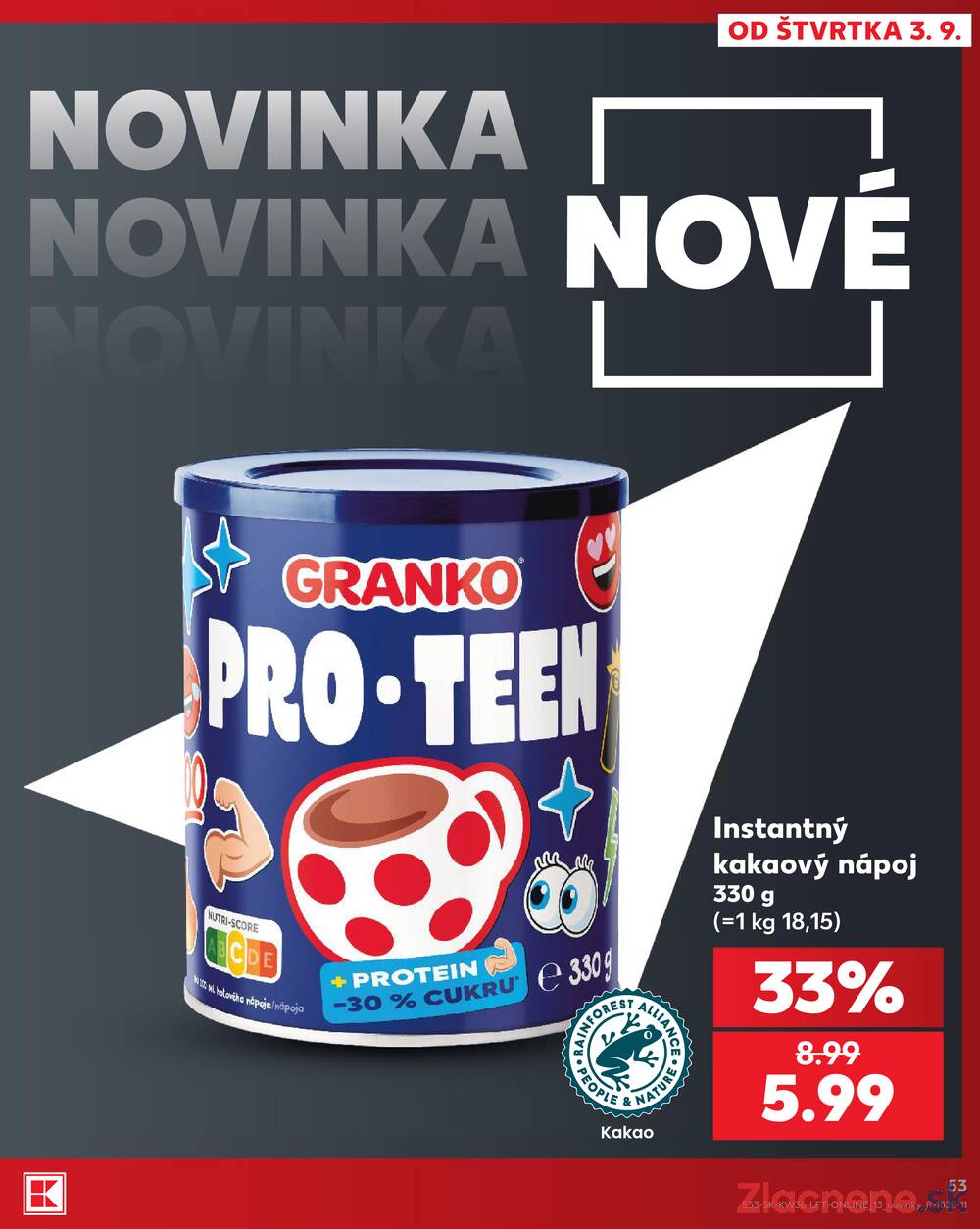 Kaufland 3.9. - 9.9. - Kaufland Rožňava