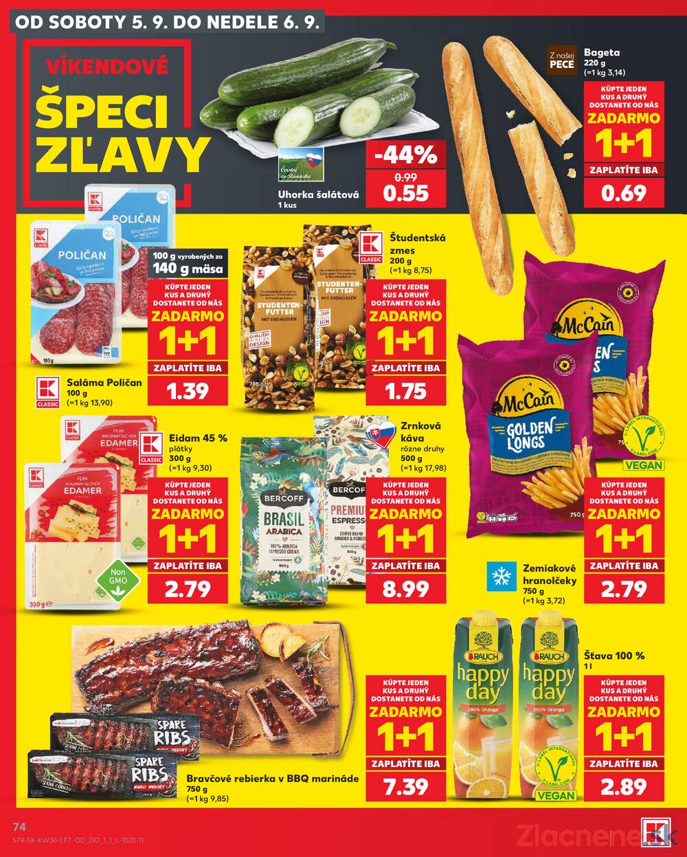 Kaufland 3.9. - 9.9. - Kaufland Rožňava