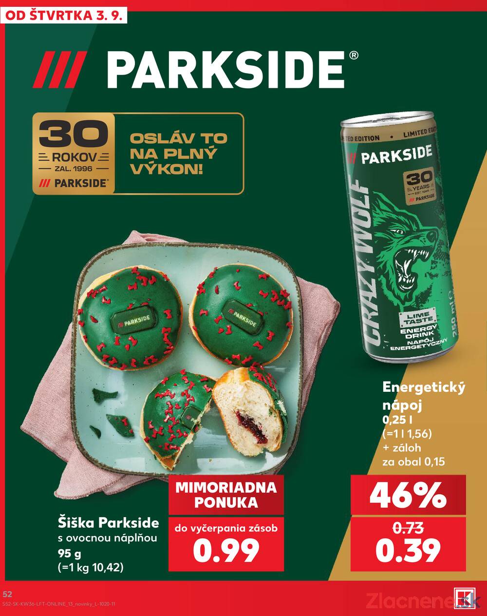 Kaufland 3.9. - 9.9. - Kaufland Poprad - Jiřího Wolkera