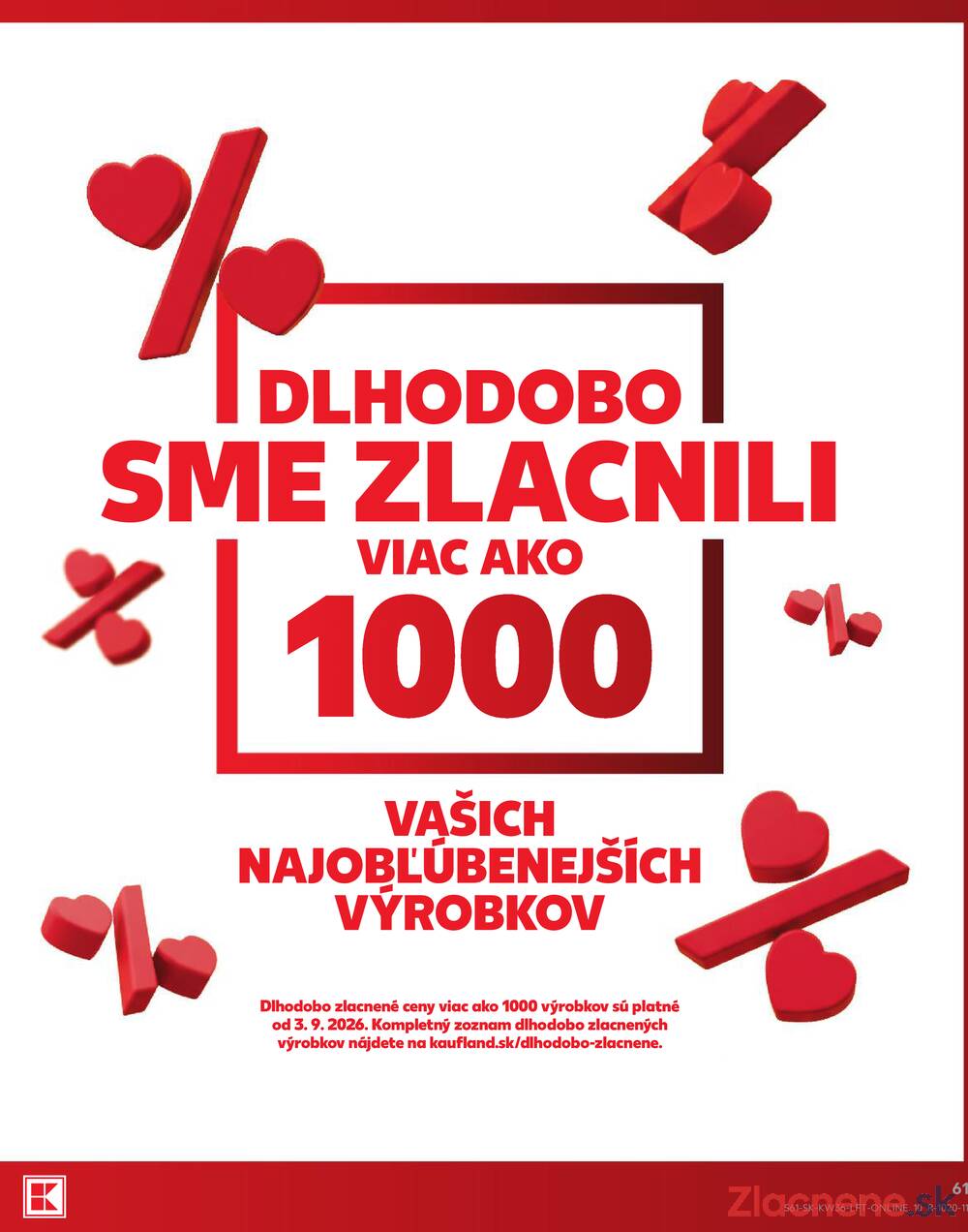 Kaufland 3.9. - 9.9. - Kaufland Poprad - Jiřího Wolkera