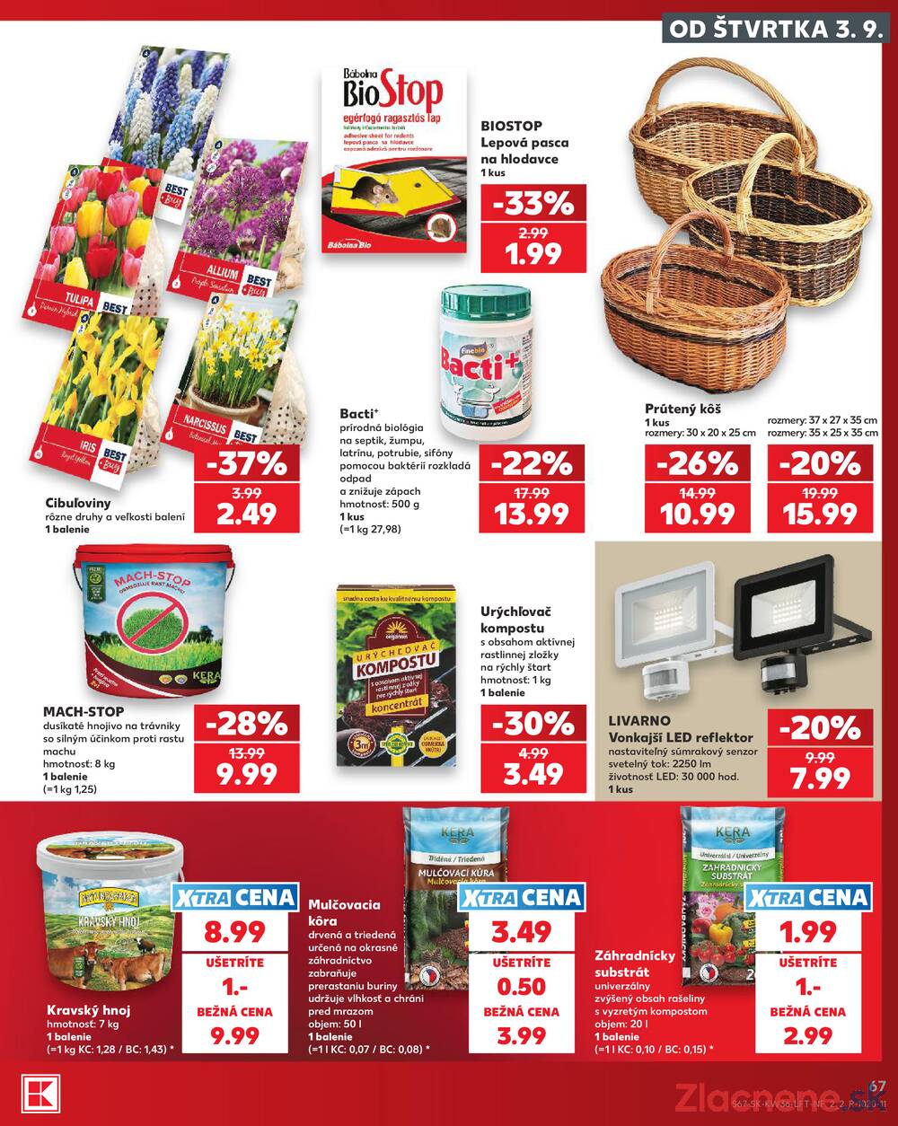Kaufland 3.9. - 9.9. - Kaufland Poprad - Jiřího Wolkera
