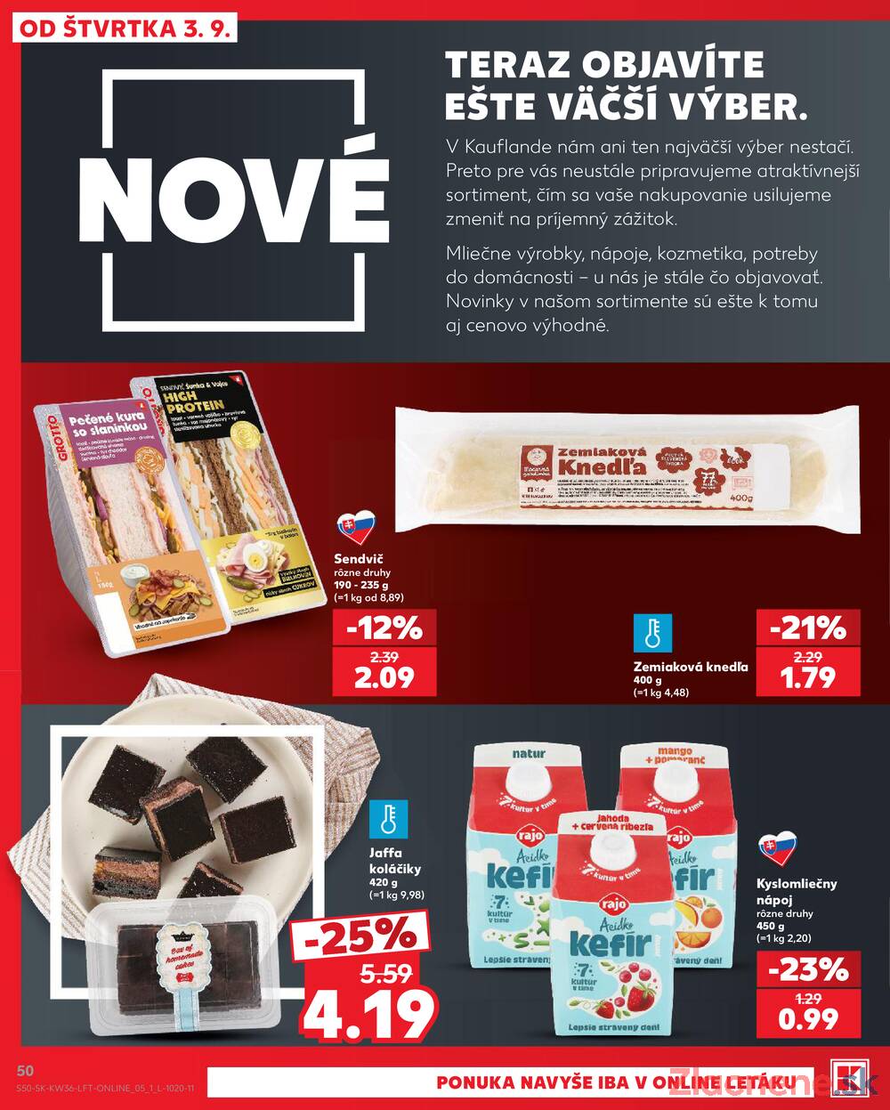 Kaufland 3.9. - 9.9. - Kaufland Veľký Meder