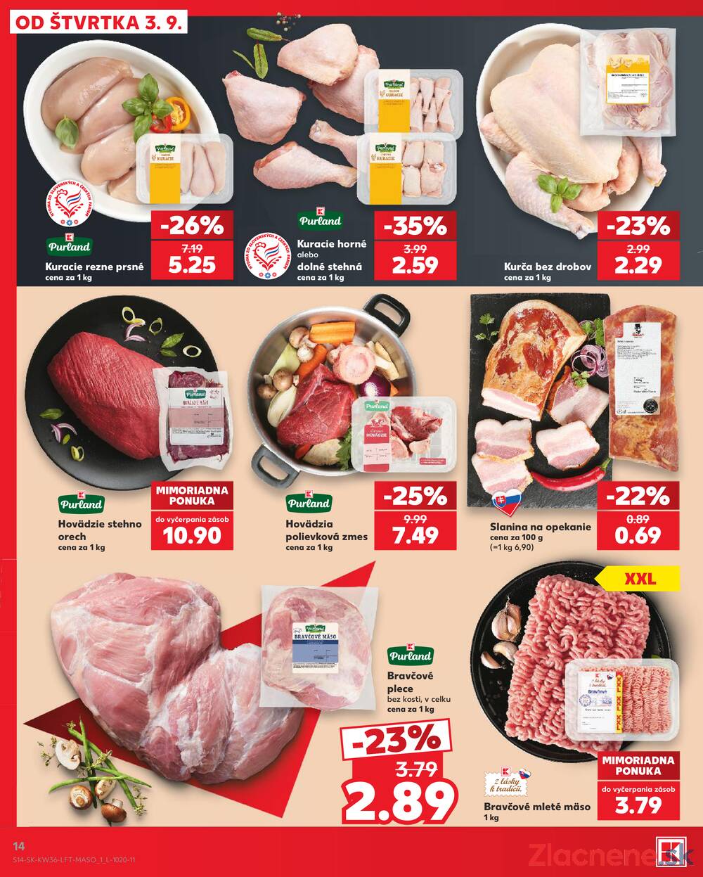 Kaufland 3.9. - 9.9. - Kaufland Piešťany